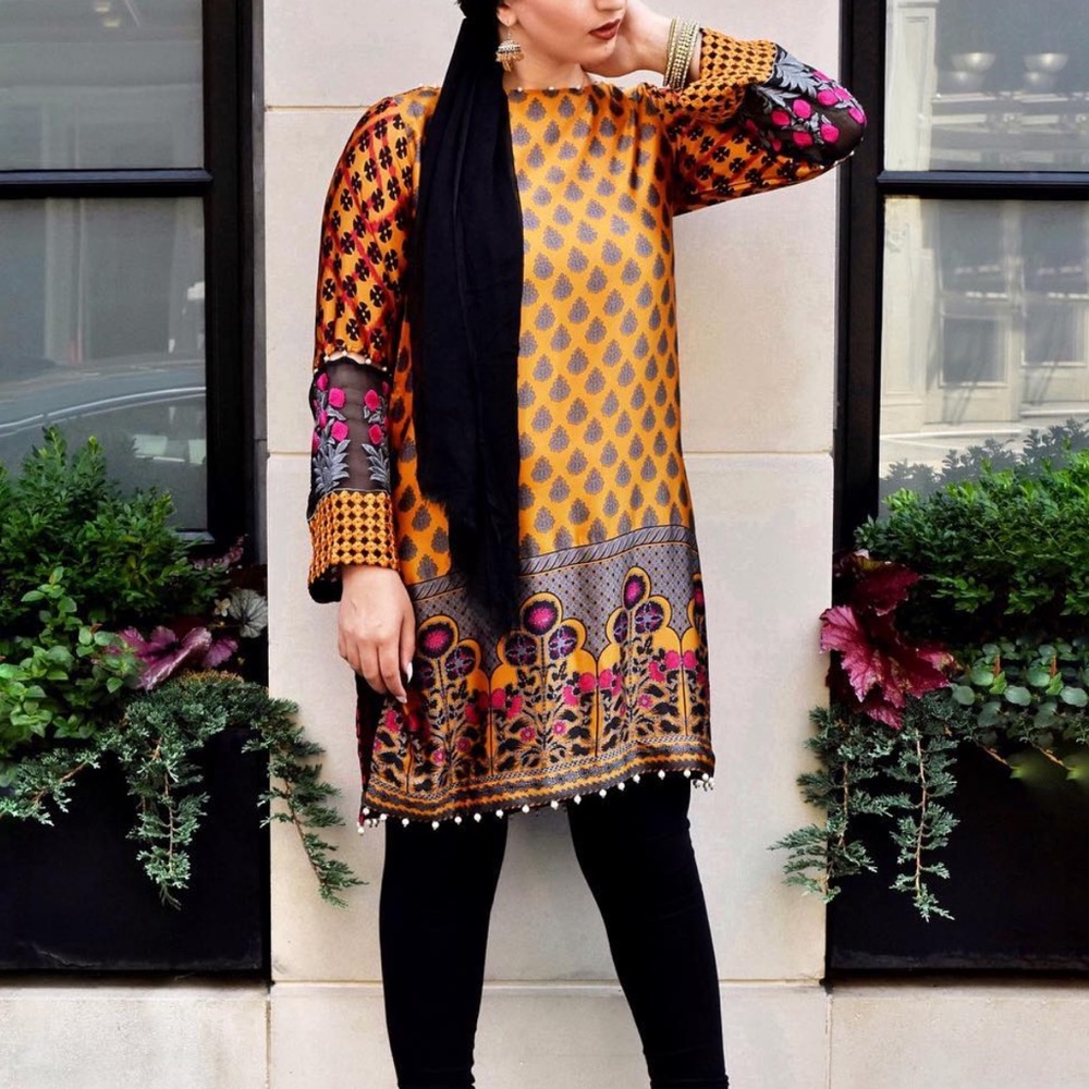 KHAADI SILK KURTA